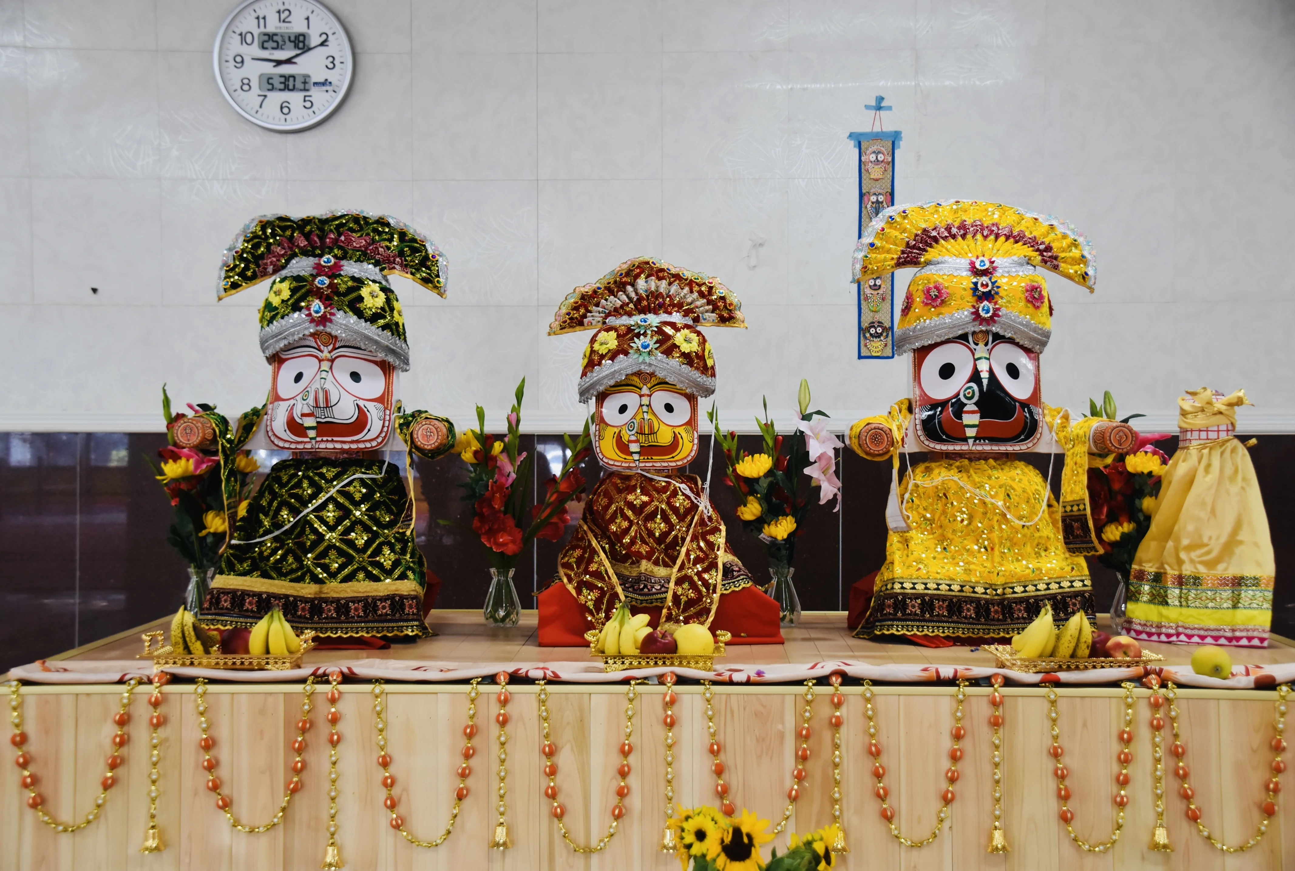 Lord Jagannath, Balabhadra, & Subhadra